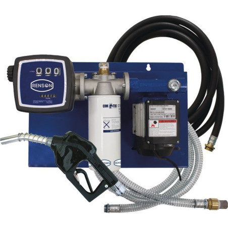 DIESEL WANDSTATION 110 L/MIN 230V VOLLEDIG UITGERUST RENSON