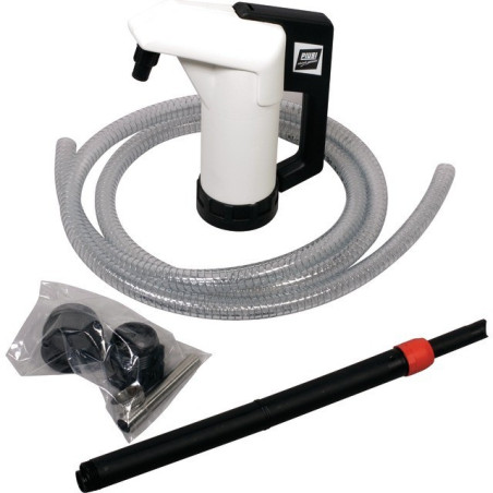 POMPE MANUEL PISTON ADBLUE + TUYAU POUR FUT PIUSI