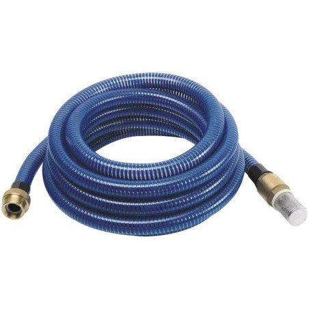 MESSING ZUIGKIT Ø 25 MM LG 7 M VOOR WATERPOMP MET ZEEF