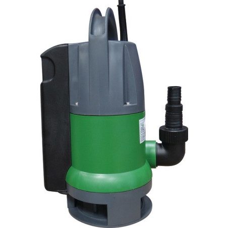 POMPE VIDE-CAVE EAUX CHARGEES 550W AVEC FLOTTEUR INTEGRE