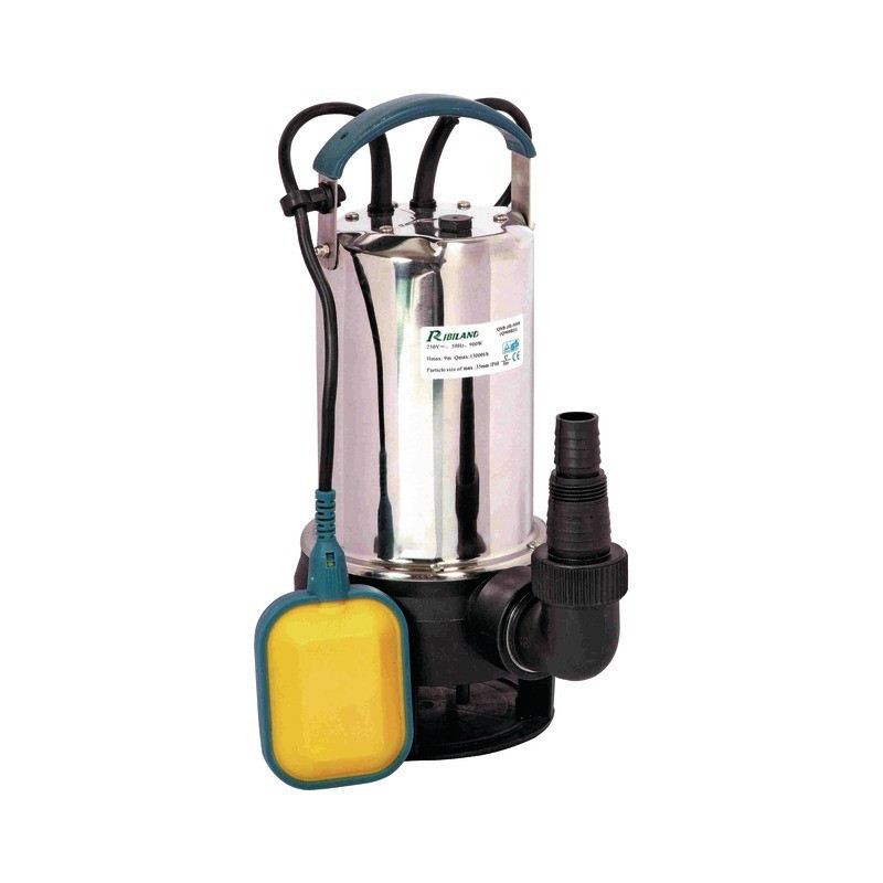 POMPA IN CANTINA PER ACQUE SPORCHE 900W 14000 L/H CON GALLEGGIANTE