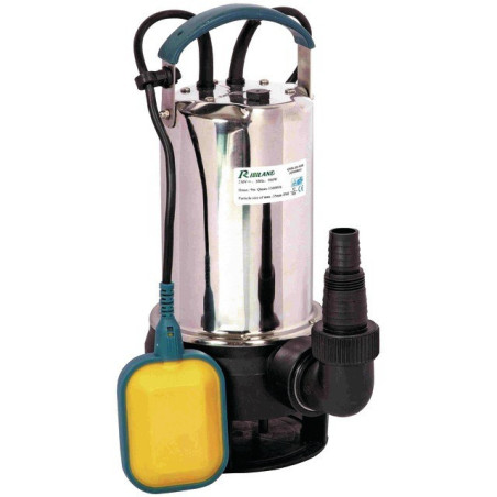 POMPE VIDE-CAVE EAUX CHARGEES 900W 14000 L/H AVEC FLOTTEUR