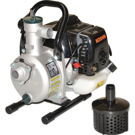 BOMBA DE MOTOR DE RIEGO 1" AGUA CLARA GASOLINA 2 TPS 6,6M3/H