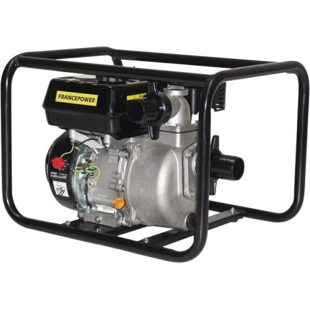 BOUWPLAATSMOTORPOMP 2" SLIBWATER BENZINE 4 TPS 30M3/U