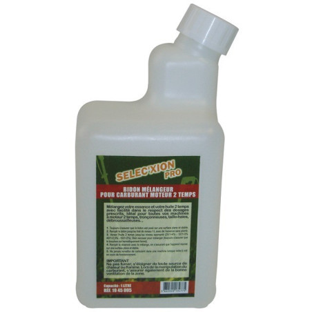 1-Liter-Messflasche zum Zweitschlag-Mischen