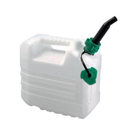 10L PLASTIC JERRYCAN VAN VOEDSELKWALITEIT MET TUIT