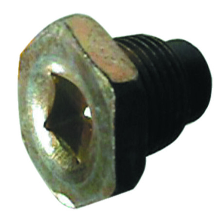 Aftapplug 16x150 mm gemagnetiseerd, 6 zijden diameter, 21 mm