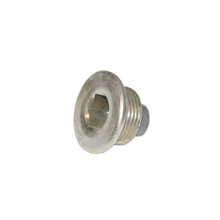 BOUCHON DE VIDANGE 22X150 6 PANS CREUX 12 MM COLLERETTE 27 MM