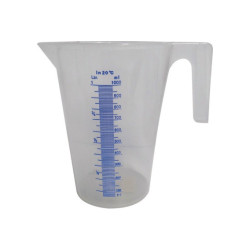 BROC PLASTIQUE GRADUÉ 1L