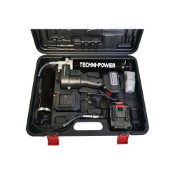 POMPA ELETTRICA PER GRASSO 24V 2.0 AH 2 BATTERIE TECHNI-POWER