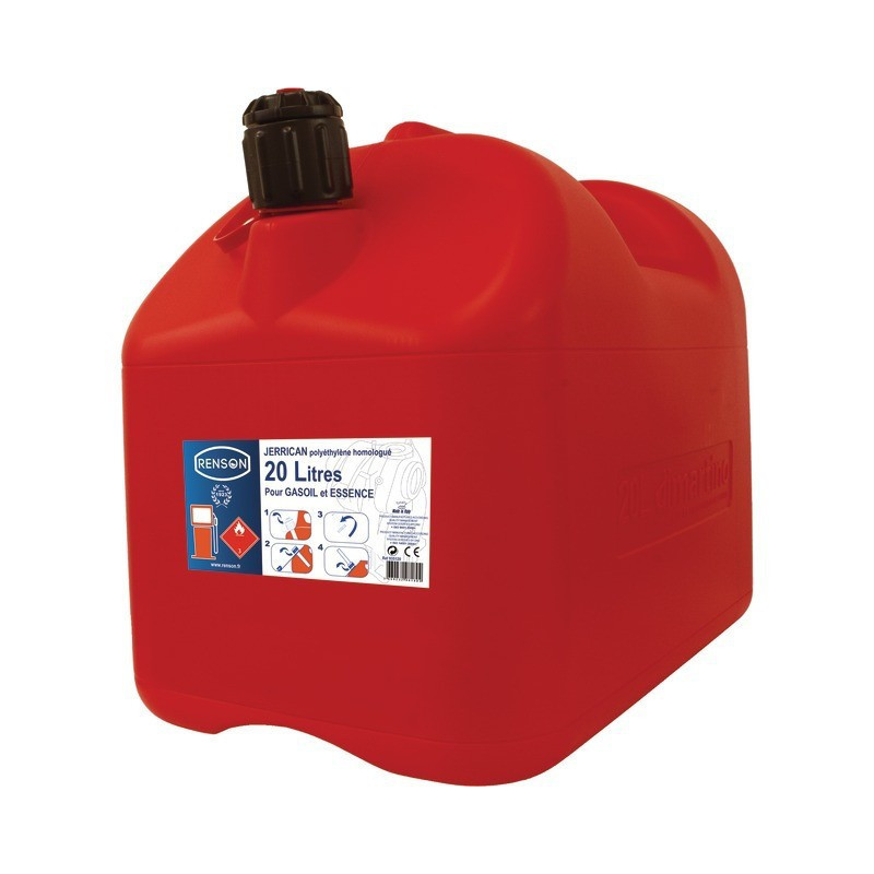 20L PLASTIC KOOLWATERSTOF-JERRYCAN