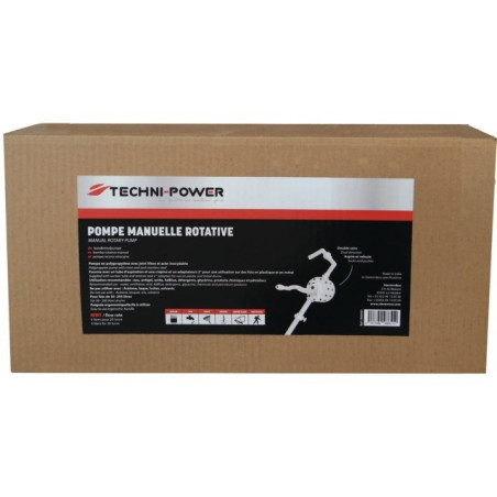 POMPA ROTANTE MANUALE ADBLUE PER FUSTI TECHNI-POWER
