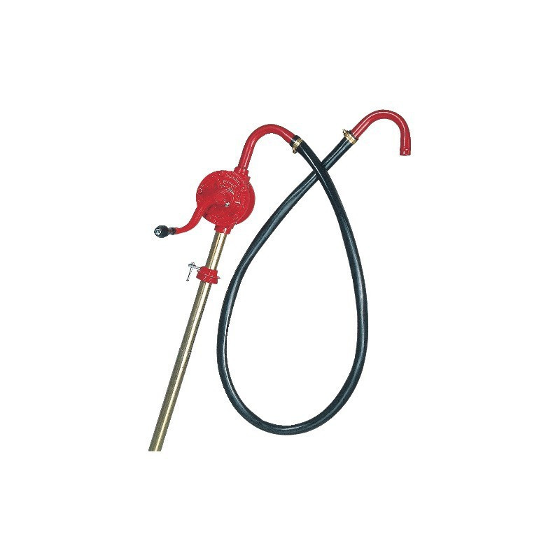 BOMBA MANUAL Y FLEXIBLE DE 1,8 M PARA TAMBOR TECHNI-POWER