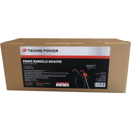 1,8 M MANUELLE UND FLEXIBLE ROTATIONSPUMPE FÜR TECHNI-POWER-TROMMEL