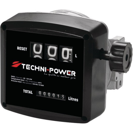 COMPTEUR VOLUMETRIQUE TP-10 GASOIL TECHNI-POWER