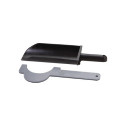 PELLE A GRAISSE POUR REMPLISSAGE AVEC RACLETTE GROZ