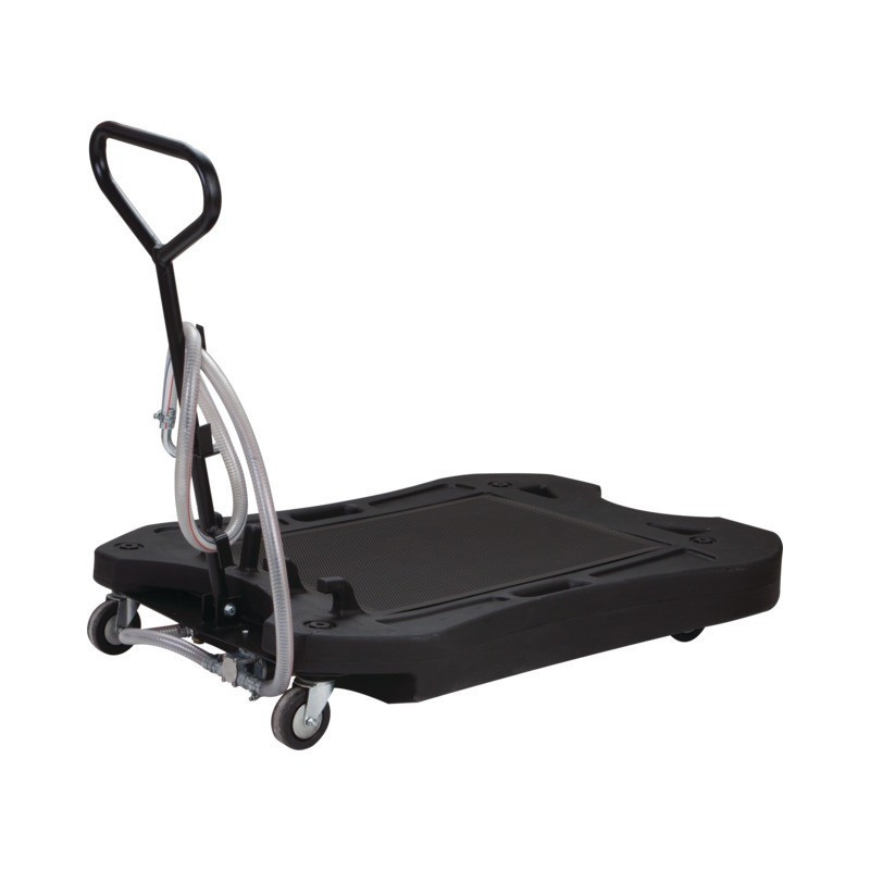 CARRELLO DI SCARICO MOBILE CON POMPA TECHNI-POWER DA 220V