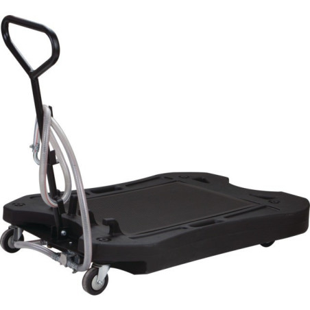 MOBIELE AFVOERTROLLEY MET 220V TECHNI-POWER POMP