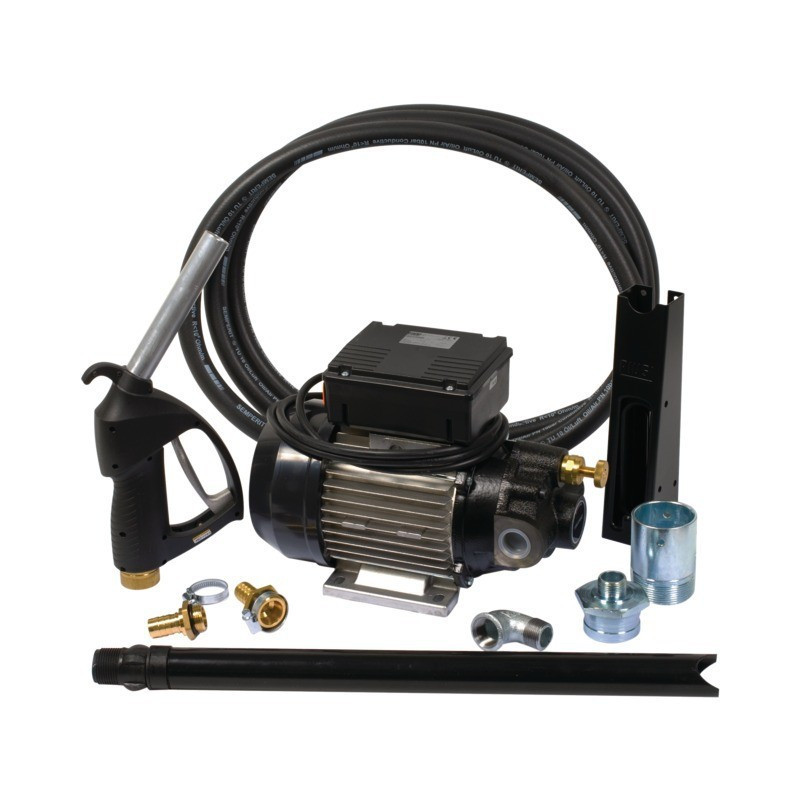 KIT DE BOMBA DE TRANSFERENCIA DE ACEITE PIUSI 230V 28L/MIN COMPLETADO