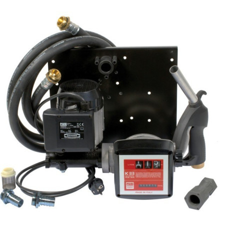 WANDMONTIERTE DIESEL-TRANSFERSTATION 56L/MIN PIUSI-HANDKANONE