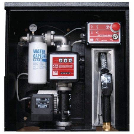 STATION ST BOX GASOIL PANTHER 72 70L/MIN ARMOIRE A CLE PIUSI