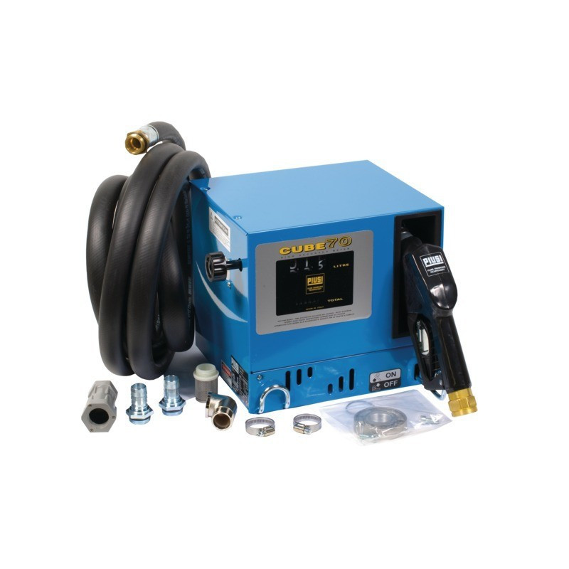 WAND MONTIERTE STATION DIESEL CUBE 70 VERKLEIDUNG 70L/MIN PIUSI