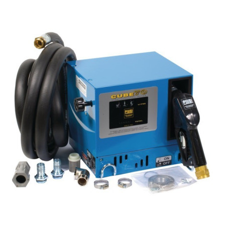 WAND MONTIERTE STATION DIESEL CUBE 70 VERKLEIDUNG 70L/MIN PIUSI