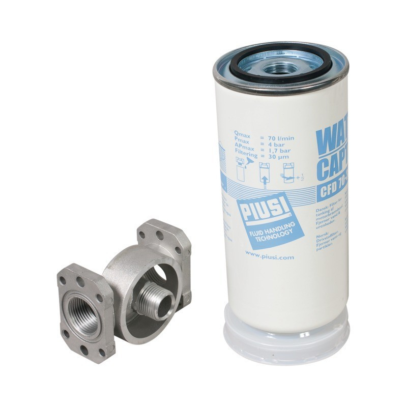 SOPORTE + 1 CARTUCHO FILTRO PIUSI 70L/MIN