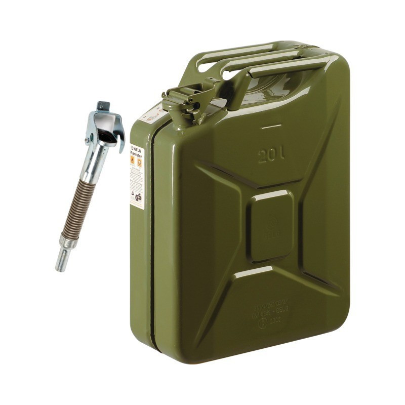 BIRLONE DI METALLO USA DA 20L CON BECCO