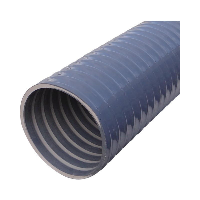 TUYAU PLASTIQUE GRIS RENFORCE Ø60mm ROULEAU DE 25M (Le mètre)