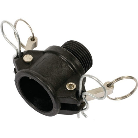 VROUWELIJKE KOPPELING/MANNELIJKE SCHROEFDRAAD G 1"