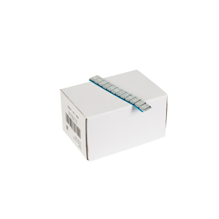 Image : "Masselottes en acier pour jantes aluminium SLIM, galvanisées argent, précis et élégantes.