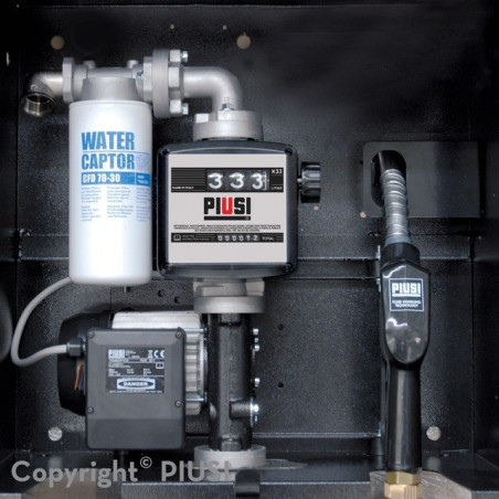 MISURATORE DI ARMADIO METALLICO PER STAZIONE DIESEL VISCOMAT 90