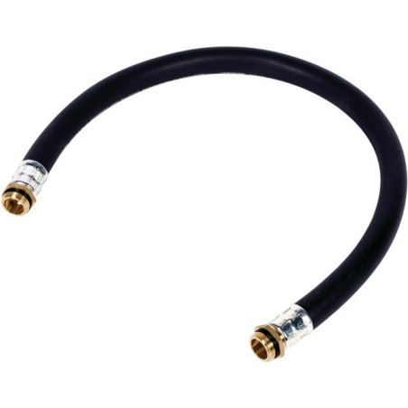 DIESELAFVOERSLANG 1M D25MM MET 1" PIUSI-KOPPELINGEN