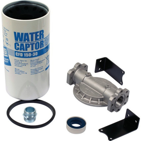 KIT FILTRE GO 150L/MIN ASSORBITORE D'ACQUA + STAFFE PIUSI