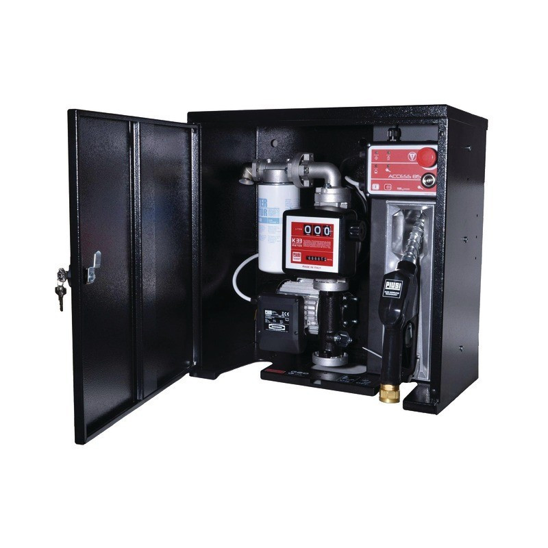 DIESELOVERSLAGSTATION 56L/MIN SLEUTELKAST ST BOX PIUSI