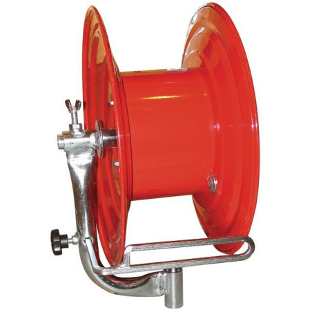 CARRETE/PIVOTE DE MANGUERA DE ACERO PINTADO 100M8X10-150M 6X8