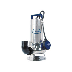 POMPA DI SOLLEVAMENTO AD ACQUA MONO IN ACCIAIO INOX T/CARICO 0,75KW