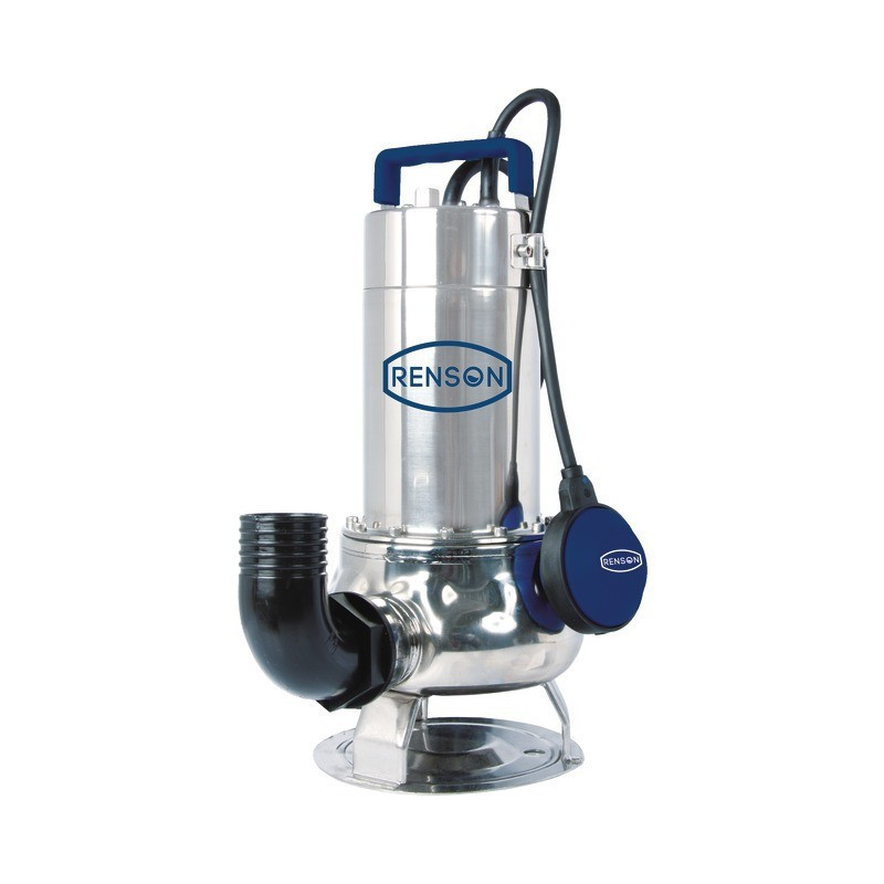 POMPA DI SOLLEVAMENTO AD ACQUA MONO IN ACCIAIO INOX T/CARICO 0,75KW