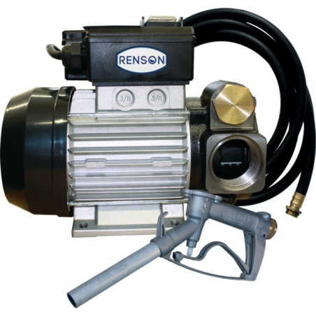 POMPE GASOIL 230V 50L/m PIST ALU TUYAU 4M