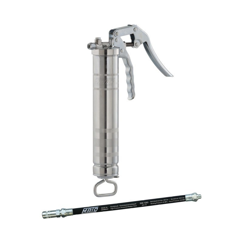 INDUSTRIEÖLFETTPISTOLE MIT 300-MM-SCHLAUCH