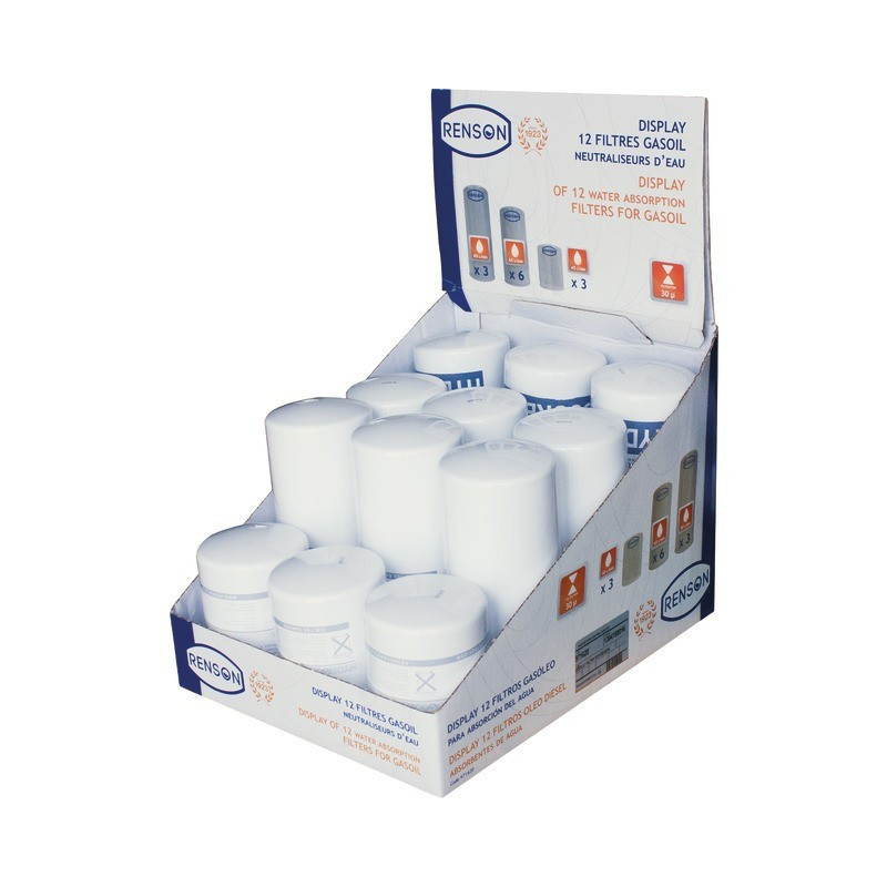 SORTIMENT 12 PATRONEN-FILTR 3x45, 6x65, 3x80 RENSON