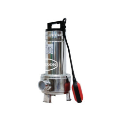 BOMBA MONO DE ACERO INOXIDABLE, AGUA CARGADA 0,55KW