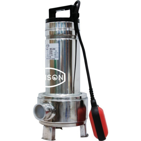 MONO-EDELSTAHLPUMPE, GELADENES WASSER 0,55 KW