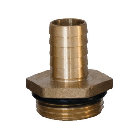 FISSAZIONE IN OTTONE - MASCHIO 1'''4 X 35