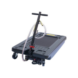 CARRELLO DI SCARICO MOBILE CON POMPA 12V