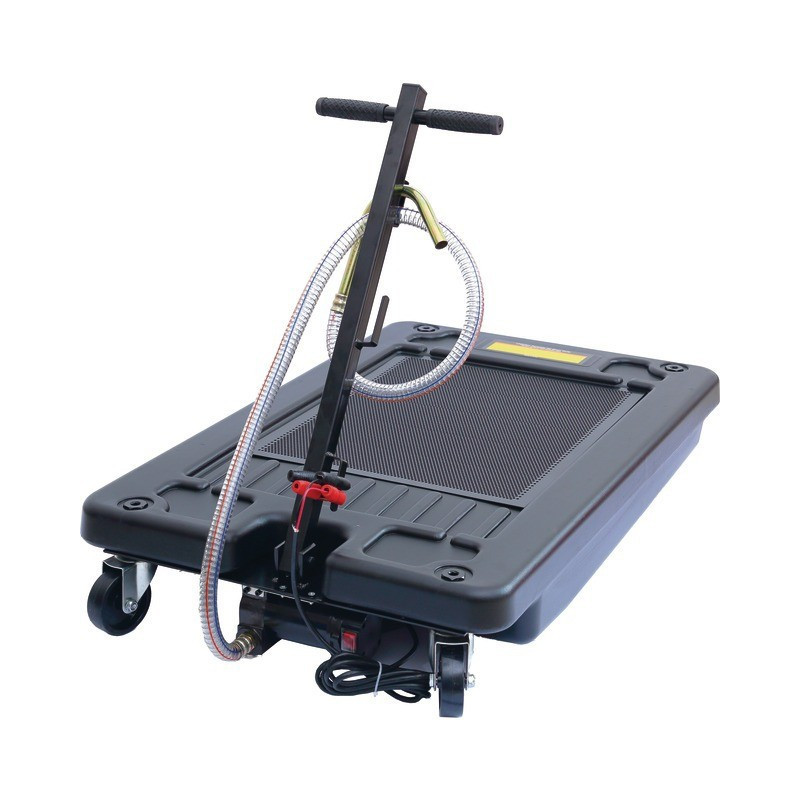 CARRELLO DI SCARICO MOBILE CON POMPA 12V