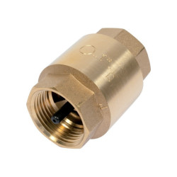 1" PIUSI MESSING TERUGSLAGKLEP