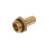 ADAPTADOR DE ESPINAS DE LATÓN M3/4" X 19 MM CON JUNTA TÓRICA