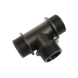 DRAHT-"T"-FITTING. G 1 1/2" M-M-M